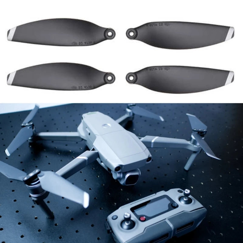 1 Set Flight Propellers Quadcopter Propellers Replacement Enhances Stability with Mounting Screws