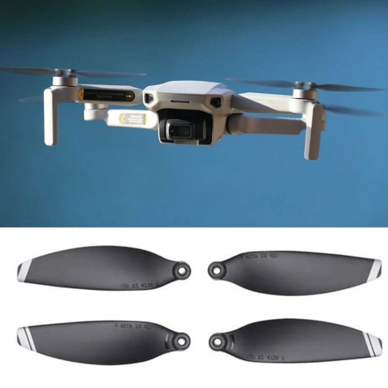 1 Set Flight Propellers Quadcopter Propellers Replacement Enhances Stability with Mounting Screws