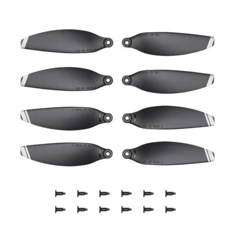 1 Set Flight Propellers Quadcopter Propellers Replacement Enhances Stability with Mounting Screws